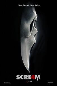 SCREAM 4 teaser poster | ©2011 Dimension Films SCREAM 4 teaser poster | ©2011 Dimension Films