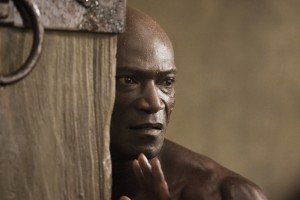 Peter Mensah in SPARTACUS: GODS OF THE ARENA - "Mission" | ©2011 Starz Peter Mensah in SPARTACUS: GODS OF THE ARENA - "Mission" | ©2011 Starz