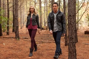 Candice Accola and Michael Trevino in THE VAMPIRE DIARIES - Season 2 - "The Sacrifice" | ©2010 The CW/Bob Mahoney