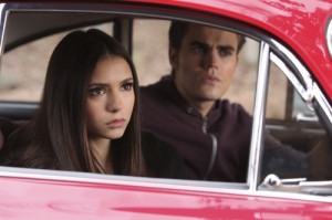 Nina Dobrev and Paul Wesley in THE VAMPIRE DIARIES - Season 2 - "Crying Wolf" | ©2010 THE CW Nina Dobrev and Paul Wesley in THE VAMPIRE DIARIES - Season 2 - "Crying Wolf" | ©2010 THE CW