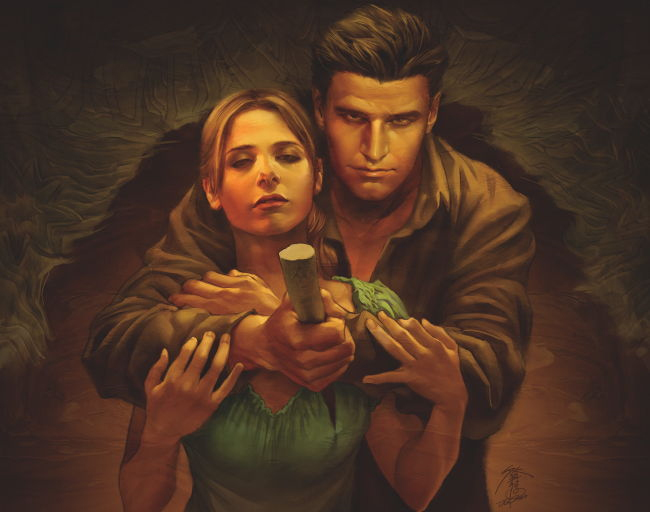 Buffy & Angel from BUFFY THE VAMPIRE SLAYER SEASON EIGHT 