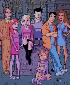 The Animated Cast of BUFFY  from the aborted BUFFY THE VAMPIRE SLAYER  animated series | ©20th Century Fox Television
