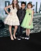 Jadin Gould, Bryce Cass and Joey King at the premiere of Battle:Los Angeles | ©2011 Sue Schneider