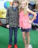 Peyton List and her brother Spencer at the World Premiere of HOP | ©2011 Sue Schneider