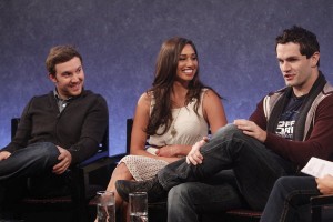 Sam Witwer, Meaghan Rath and Sam Huntington at the BEING HUMAN PaleyFest2011 event | ©2011 Syfy/Jason DeCrow
