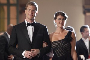 Ryan McPartlin and Sarah Lancaster in CHUCK - Season 3 - "Vs. The Angel de la Muerte" | ©NBC/Greg Gayne