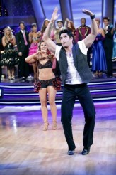 "Psycho" Mike Catherwood and Lacey Schwimmer are the first couple eliminated from DANCING WITH THE STARS Results Show - Week 2 | ©2011 ABC/Adam Taylor