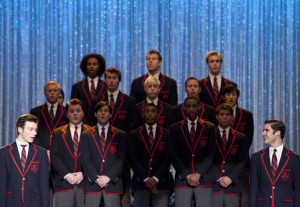 Chris Colfer, Darren Criss and the Warblers in GLEE - Season 2 - "Original Song" | ©2011 Fox/Adam Rose