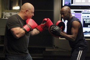 Michael Chicklis and Romany Malco in NO ORDINARY FAMILY - Season 1 - "No Ordinary Proposal" | ©2011 ABC/Karen Neal