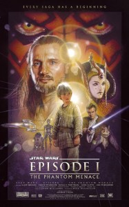 STAR WARS - EPISODE 1 - THE PHANTOM MENACE movie poster | ©1999 LucasFilm Ltd.