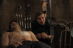 Sam Witwer and Sam Huntington in BEING HUMAN - Season 1 - "A Funny Thing Happened on the Way to Me Killing You" | ©2011 Syfy/Philippe Bosse