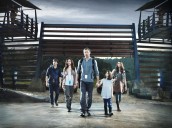Landon Liboiron, Shelley Conn, Jason O'Mara, Alana Mansour and Naomi Scott in TERRA NOVA - Season 1 | ©2011 Fox