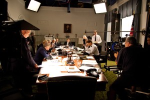 Behind the scenes on THE KENNEDYS | ©2011 Zak Cassar/Reelz Channel