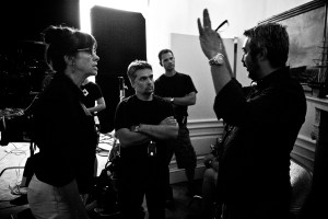 Director Jon Cassar behind the scenes on THE KENNEDYS | ©2011 Zak Cassar/Reelz Channel