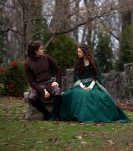 Daniel Gillies and Nina Dobrev in THE VAMPIRE DIARIES - Season 2 - "Klaus" | ©2011 The CW/Bob Mahoney