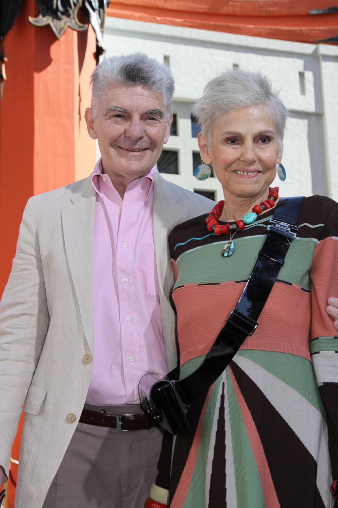 Richard Benjamin and Paula Prentiss at the Hand and Footprints Ceremony