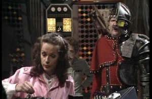 Mary Tamm and Bruce Purchase in DOCTOR WHO - Season 16 - "The Pirate Planet" | ©1978 BBC