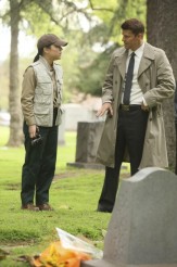 Tina Majorino and David Boreanaz in BONES - Season 6 - "The Hole in the Heart" | ©2011 Fox/Patrick Wymore
