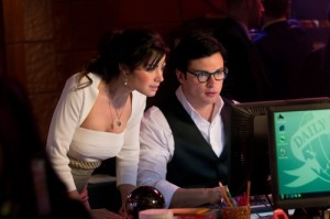 Erica Durance and Tom Welling in SMALLVILLE - Season 10 - "Finale Pt. 1 & 2" | ©2011 The CW/Jack Rowand