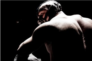 Tom Hardy as Bane in THE DARK KNIGHT RISES | ©2011 Warner Bros. Tom Hardy as Bane in THE DARK KNIGHT RISES | ©2011 Warner Bros.