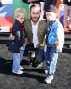 Greg Ellis and sons at the World Premiere of CARS 2 | ©2011 Sue Schneider