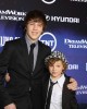 Connor Jessup and Maxim Knight at the premiere screening of TNT's FALLING SKIES | ©2011 Sue Schneider