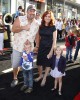 Larry The Cable Guy, wife Cara Whitney and children at the World Premiere of CARS 2 | ©2011 Sue Schneider