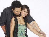 Greg Grunberg and Constance Zimmer in LOVE BITES - Season 1 | ©2011 NBC/Chris Haston