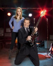 Cassi Thompson and Jack Coleman in the Hallmark movie ROCK THE HOUSE | ©2011 Hallmark Channel