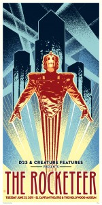 The Rocketeer special screening poster | ©2011 Disney