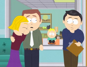 Butters and his family see a psychiatrist in SOUTH PARK - Season 15 - "City Sushi" | ©2011 Comedy Central
