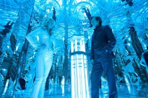 January Jones and Kevin Bacon in X MEN FIRST CLASS | ©2011 20th Century Fox