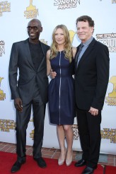 Lance Reddick, Anna Torv, John Noble at the 37th Annual Saturn Awards | ©2011 Sue Schneider