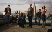 Ryan Cartwright, Laura Mennell, Malik Yoba, David Strathairn, Warren Christie and Azita Ghanizada in ALPHAS - Season 1 | ©2011 Syfy/Justin Stephens