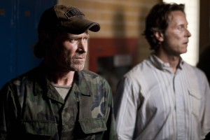 Will Patton and Steven Weber in FALLING SKIES - Season 1 - "Prisoner of War" | ©2011 TNT/Ken Woroner