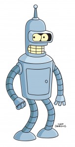 Bender from FUTURAMA | Futurama TM and ©2011 Twentieth Century Fox Film Corp. All Rights Reserved