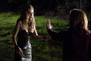 Kristin Bauer van Straten and Fiona Shaw in TRUE BLOOD - Season 4 - "I'm Alive and on Fire" | ©2011 HBO/John P. Johnson
