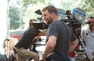 Director Ruben Fleischer on the set of 30 MINUTES OR LESS| ZOMBIELAND poster | ©2011 Sony Pictures