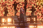 Rebecca Black performs her hit "Friday" on AMERICA'S GOT TALENT - Season 6 - "You Tube Picks" | ©2011 NBC/Chris Haston