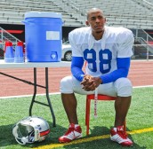 Mehcad Brooks in NECESSARY ROUGHNESS - Season 1 - "Losing Your Swing" | ©2011 USA Network/Richard DuCree