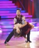 Elisabetta Canalis and Val Chmerkovskiy in DANCING WITH THE STARS - Season 13 premiere | ©2011 ABC/Adam Taylor