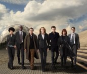 Jasika Nicole, Lance Reddick, John Noble, Anna Torv, Joshua Jackson, Blair Brown and Seth Gabel in FRINGE - Season 4 | ©2011 Fox/Andrew Matusik