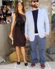 Salma Hayek and Zach Galifianakis at the Los Angeles Premiere of PUSS IN BOOTS | © 2011 Sue Schneider