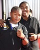 Kyle and Chris Massey at the World Premiere of REAL STEEL | ©2011 Sue Schneider