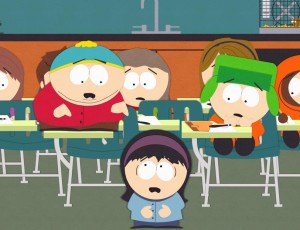 The kids discover a new gossip site on SOUTH PARK - Season 15 - "Bass to Mouth" | ©2011 Comedy Central