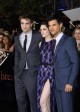 Robert Pattinson, Kristen Stewart and Taylor Lautner at the World Premiere of THE TWILIGHT SAGA: BREAKING DAWN - PART 1 | ©2011 Sue Schneider