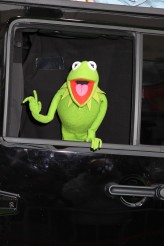Kermit at the World Premiere of Disney's THE MUPPETS | ©2011 Sue Schneider
