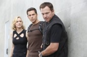 Yvonne Strahovski, Zachary Levi and Adam Baldwin in CHUCK - Season 5 - "Vs. The Frosted Tips" | ©2011 NBC/Jordin Althaus
