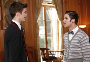 Darren Criss and Grant Gustin in GLEE - Season 3 - "The First Time" | ©2011 Fox/Beth Dubber