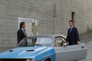 Jared Padalecki and Jensen Ackles in SUPERNATURAL - Season 7 - "The Mentalists" | ©2011 The CW/Michael Courtney